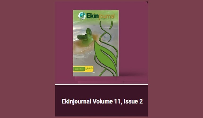 Ekinjournal yeni sayısı Volume11 Issue 2