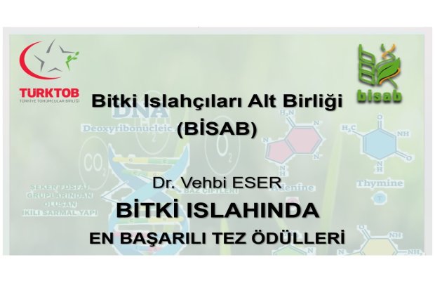 Award for Theses in the Field of Plant Breeding