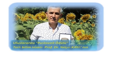 Uluslararası “Pustovoit Ödülü”  Türk bilim insanı  Porf. Dr. Yalçın KAYA’nın