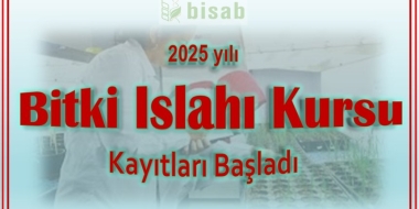 2025 yılı Bitki Islahı Kursu