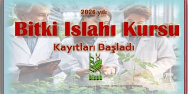 2026 yılı Bitki Islahı Kursu Kayıtları başladı