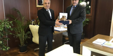 BİSAB Başkanı Dr. Vehbi ESER, BÜGEM Genel Müdürü Sn.Fuat Fikret Aktaş'ı ziyaret etti.